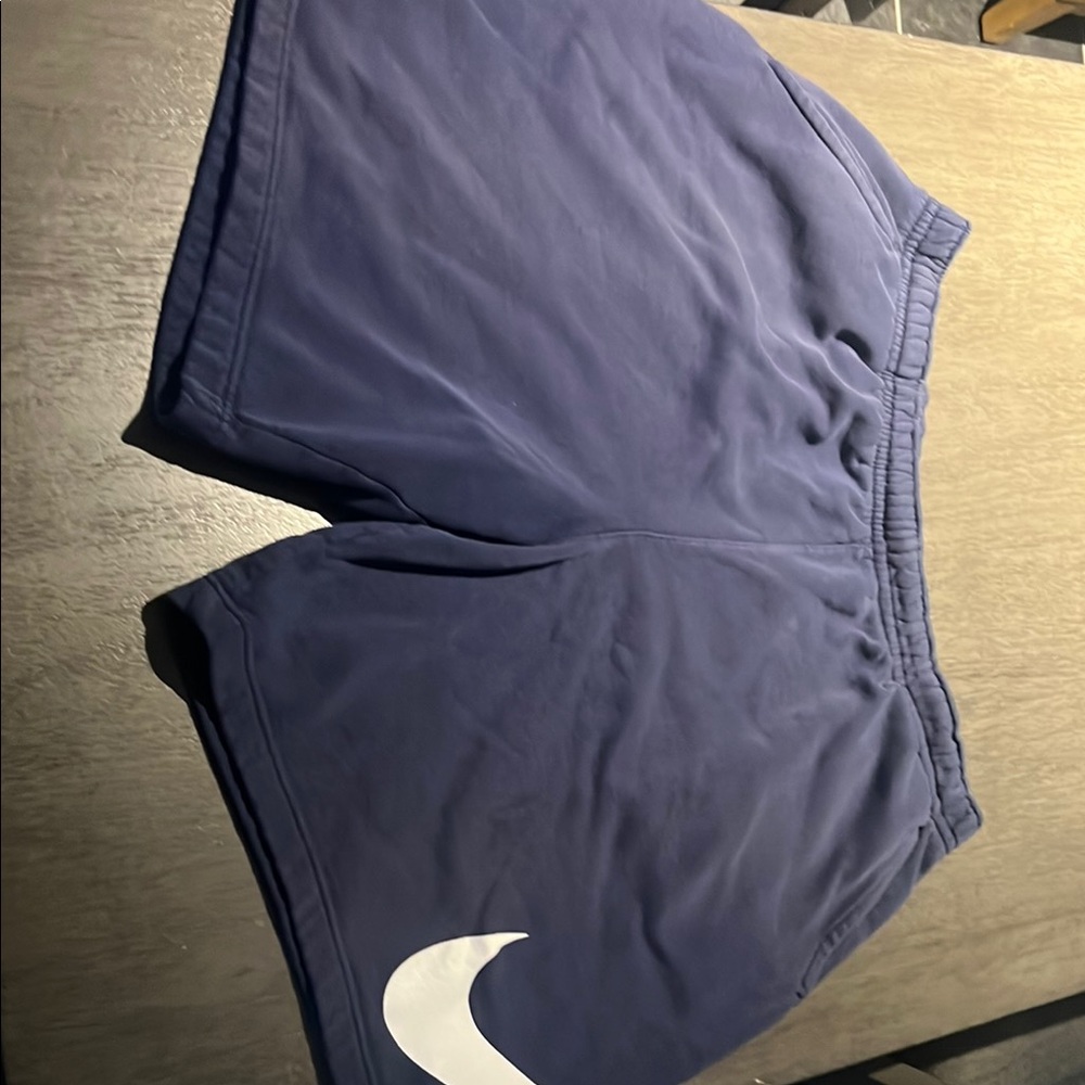 Nike Navy Blue Sports Shorts